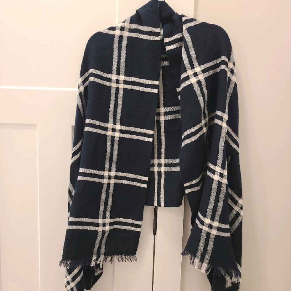 NWOT J Crew poncho